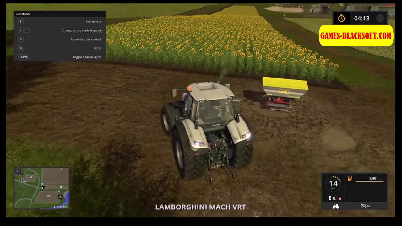 farming simulator key